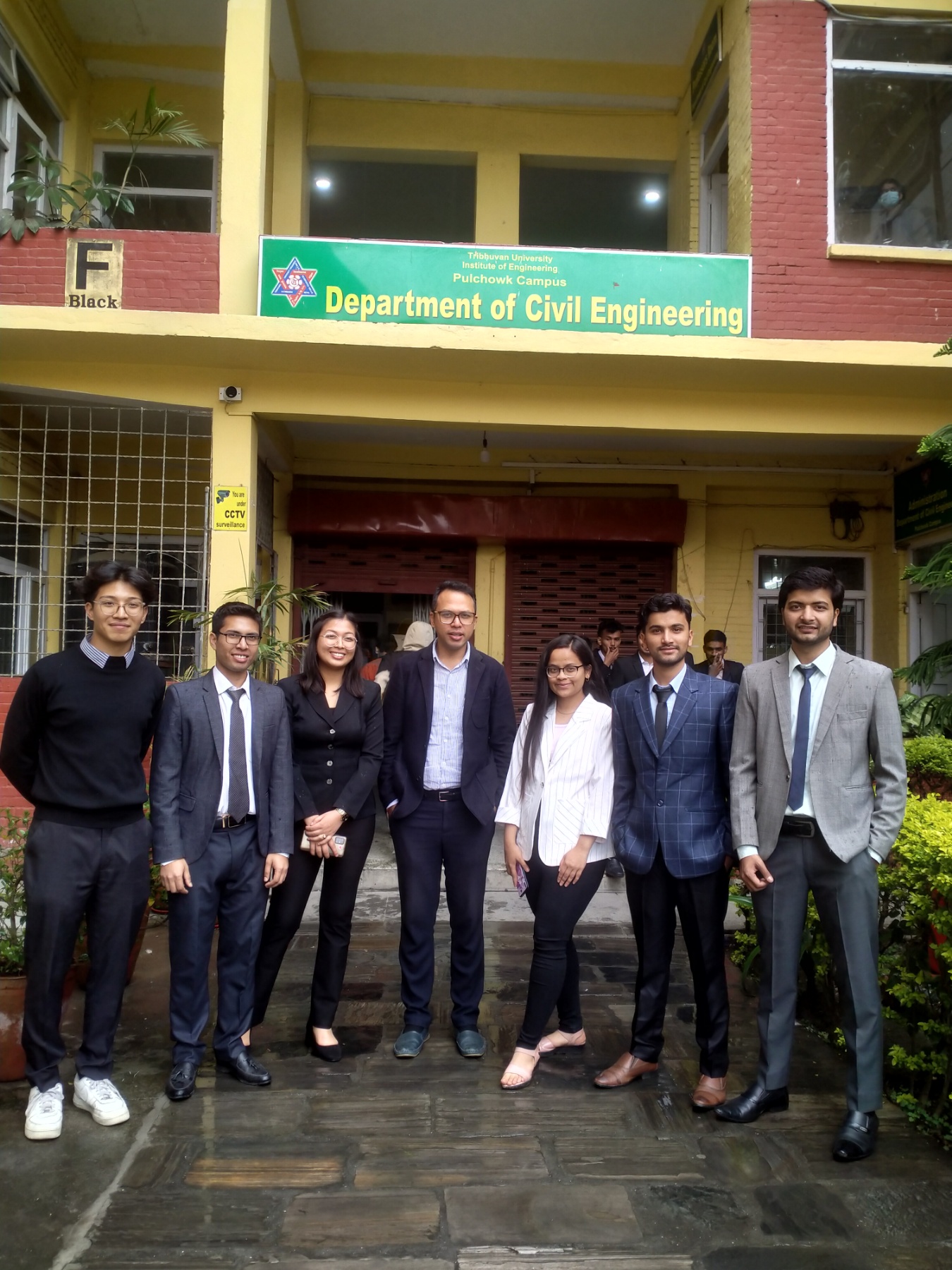 Final year project team